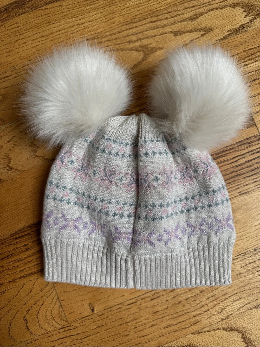 Baby Gap Beanie Pompom Winter Hat S/M 2-3 Years
